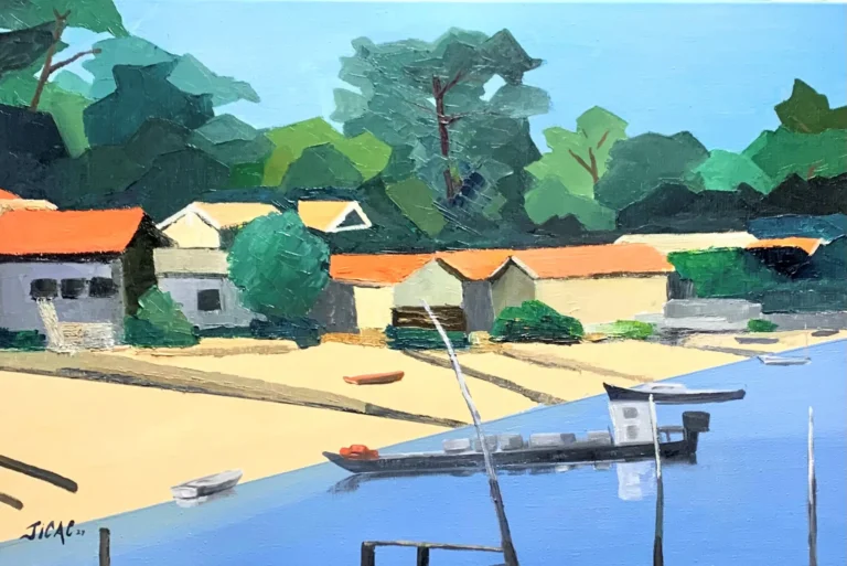 N° 441 - 81 X 54, Village Ostreicole, 2023