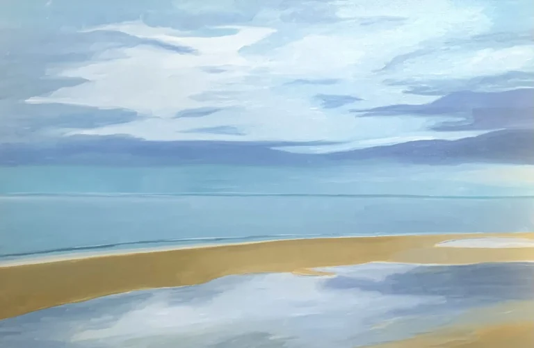 N° 461 Avant l'orage, 100 X 65, 2024